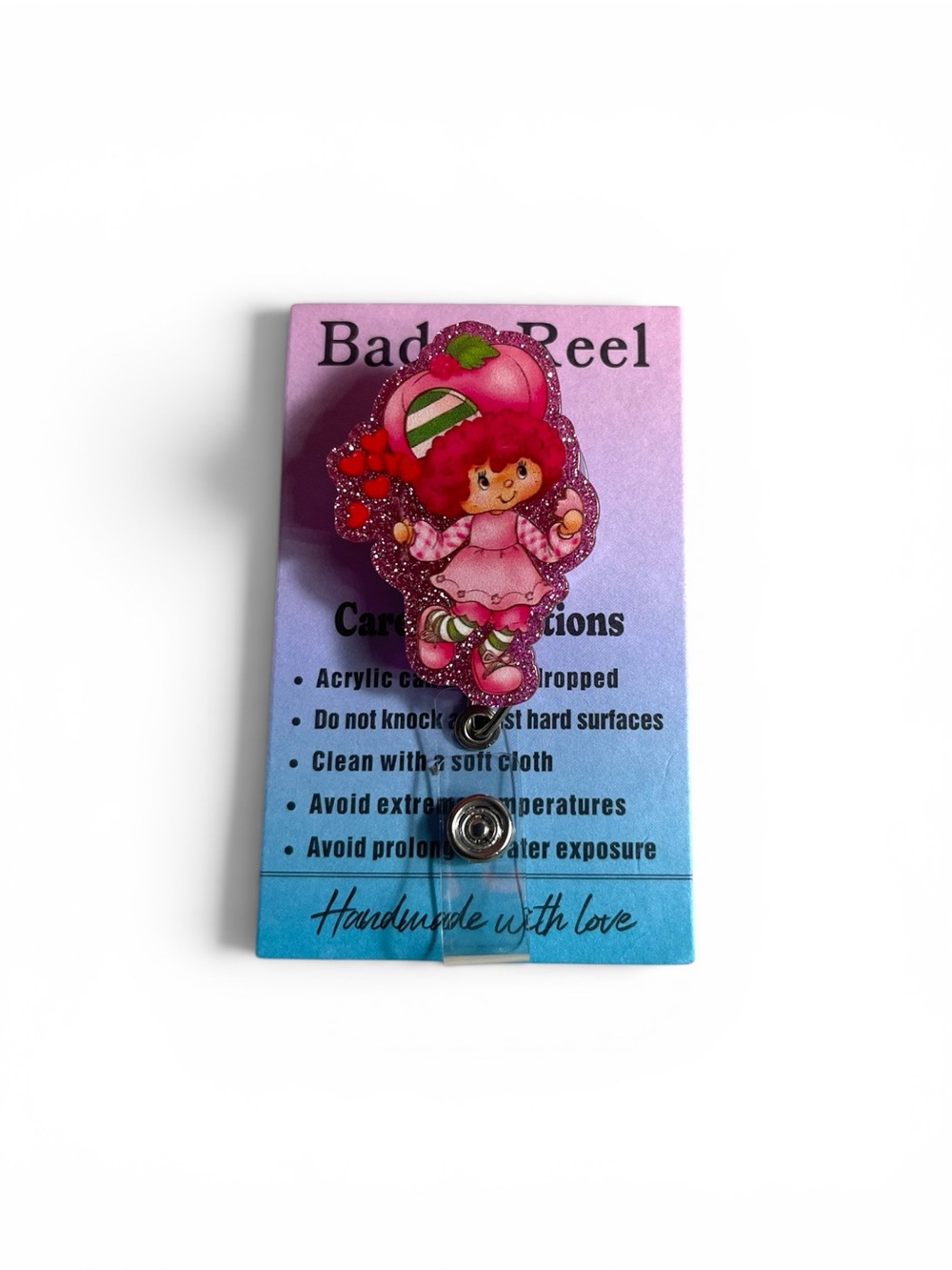 Strawberry Shortcake Badge Reel